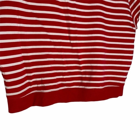 William Rast Red & White Stripe Top - Picture 4 of 11